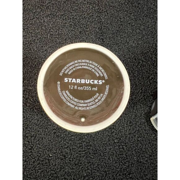 Starbucks Mermaid 12 Fl Oz Reusable Ceramic Travel Mug With Lid - Picture 5 of 5